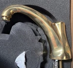 Newport Brass 1200C/03N Widespread Bathroom Faucet - Uncoated Polished. Fixed Price $387.50.