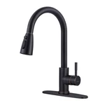 Bronze Kitchen With Sprayer, Wowow Stainless Steel Sink Faucet.... Fixed Price $89.12.