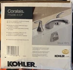 Kohler Coralais T15290-4-CP Tub Facet Set Nib. Fixed Price $129.97.