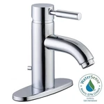 Glacier Bay Euro 4 In. Center Set 1-HANDLE Bathroom Faucet Chrome. Fixed Price $84.99.