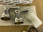 Delta H278 Teapot Handle Kit Chrome Faucet Levers Set Screws. Fixed Price $48.00.