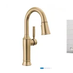 Delta Renaldi Lumicoat Champagne Bronze Pull-down Deck Mount Kitchen Faucet. Fixed Price $349.00.