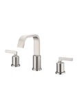 Luxier Contemporary 8IN Widespread 2-HANDLE Bathroom Faucet W/pop-up Drain Nicke. Fixed Price $99.98.