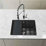 Vigo VGR2320CK1 Mercer 22" Undermount Single Basin Stainless Steel Kitchen Sink. Fixed Price $179.99.