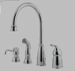 Pfister GT26-4CBC Avalon One-handle Kitchen Faucet With Side Spray Chrome. Fixed Price $219.99.
