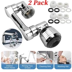 2 Universal 1080 Swivel Extension Faucet Aerator Rotate Robotic Arm Extend Us. Fixed Price $5.51.