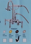 Kingston Brass Vintage Leg Tub Filler With Handshower Telephone Style New #20749. Fixed Price $199.38.
