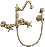 Whitehaus WHKWCR3-9402-NT Vintage Iii Plus 1.5 Gpm Wall Mounted Brass. Fixed Price $819.00.