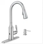 New In Box Moen Cadia Smart Faucet 87869EVSRS - Touchless And Voice. Fixed Price $269.99.