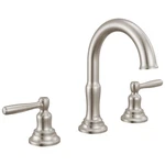 Delta Roe 8" Widespread Bathroom Faucet With Drain, Stainless 35985LF-SS. Fixed Price $64.50.