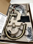 Riobel Azure 1.5 Gpm Single Hole Pull Down Kitchen Faucet AZ211SS Read. Fixed Price $119.99.