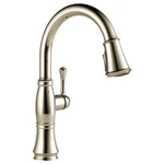 Delta 9197-DST Cassidy Pull-down Kitchen Faucet Lumicoat Polished Nickel. Fixed Price $689.00.