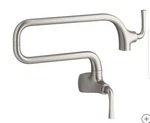 Kohler Graze K-22066-VS Wall Mount Pot Filler Faucet Kitchen Stainless Steel New. Fixed Price $528.00.