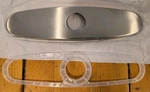Gerber G0040164 Viper (A66D560-S) -stainless STEEL-10" Kitchen Faucet Deck Plate. Fixed Price $10.50.