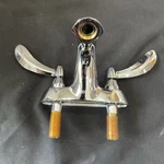 Delta Two Handle Centerset Lavatory Faucet Chrome 21C144-R T2. Fixed Price $42.49.