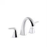 Kohler Elmbrook 8 In. Widespread Bathroom Faucet Polished Chrome K-R21996-4D-CP. Fixed Price $124.75.