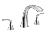 Moen T523 Seena Two Handle Roman Tub Faucet, Chrome. Fixed Price $119.99.