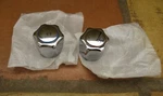 F7 - Chrome Gerber Faucet Handle Knobs #079014 Hot & Cold New Without Packing. Fixed Price $14.95.