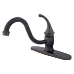 Kingston Brass KB3575GLLS Georgian 8" Centerset Kitchen Faucet Without Sprayer. Fixed Price $137.68.