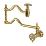 Kingston Brass KS210.CG Fuller 4.5 Gpm Wall Mounted Hole Pot -. Fixed Price $516.72.