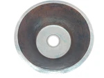 Belle Foret BFC3KIT Round Copper Kitchen Sink With Flat Bottom Oil Rubbed Bronze. Fixed Price $134.99.