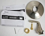 Pfister Northcott Valve Trim Kit Only Brushed Nickel R89-1MGK #99M. Fixed Price $35.99.