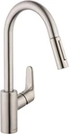 Hansgrohe 04920800 Focus 2-SPRAY Pull-down Kitchen Faucet, 1.5 Gpm, Stainless.... Fixed Price $365.00.