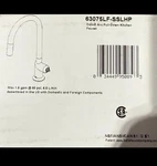 Brizo Faucet 63075LF-SSLHP Delta Kitchen Stainless Handle. Fixed Price $398.99.