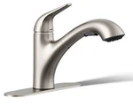Kohler Jolt 30612-VS Pull-out Kitchen Faucet, Vibrant Stainless, Multiple Sprays. Fixed Price $155.00.