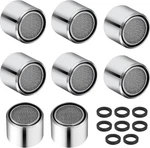 Faucet Aerator For Kitchen And Bathroom Sink, 8 Pcs Female Thread Silver. Fixed Price $10.10.