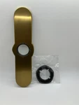 Kohler Sundae Escutcheon Kitchen Faucet Plate Gold Vibrant Brushed Moderne Brass. Fixed Price $25.99.