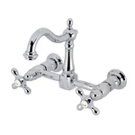 Kingston Brass KS126.AX Heritage 1.8 Gpm Wall Mounted Widespread - Chrome. Fixed Price $305.47.