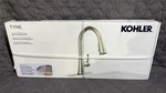 Kohler Tyne Single-handle Pull-down Sprayer Kitchen Faucet Vibrant Stainless. Fixed Price $99.50.