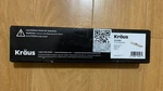 Kraus Deck Plate DP02BG - Brushed Gold Open Box. Fixed Price $28.00.