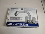 Glacier Bay Pull-out Laundry Faucet Chrome Finish 174-011P. Fixed Price $34.76.