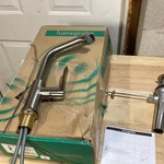 Hansgrohe 31087821 Metris 1.2 Gpm Bathroom Sink Faucet-brushed Nickel*read*. Fixed Price $129.99.