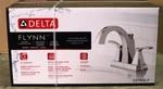 Delta 25768LF Flynn 4" Centerset 2-HANDLE Bathroom Faucet In Chrome. Fixed Price $60.00.