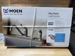 Moen Muirfield CA87520SRS Kitchen Faucet Spot Resist Stainless W/sprayer. Fixed Price $64.95.