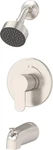 6702-1.5-TRM-STN Identity Single Handle 1-SPRAY Tub Shower Faucet Trim Sa. Fixed Price $193.45.