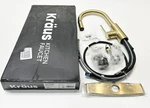 Kraus KPF-2620BB Oletto Kitchen Faucet 15 1/8 Inch Brushed Brass W/ Dual Sprayer. Fixed Price $139.88.