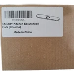 Kanary Kitchen Escutcheon Plate 10" Chrome New. Fixed Price $12.00.