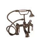 Barclay 4601-PL-PN Hand Held Shower With Tub Fillers In Polished Nickel. Fixed Price $771.40.