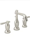 Symmons SLW-5412-STN Degas Widespread 2-HANDLE Bathroom Faucet & Drain Satin Nic. Fixed Price $475.00.