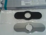Hansgrohe Joleena 6"BASE Plate For Single-hole Faucet 047978000 Chrome. Fixed Price $19.99.