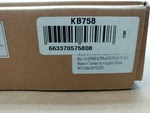 Kingston Brass KB758 High Arc Kitchen Faucet W/white Sprayer Brushed Nickel. Fixed Price $66.47.