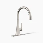 Kohler R33912 Guild Pull-down Kitchen Sink Faucet Stainless. Fixed Price $86.39.