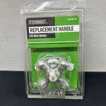 Everbilt Universal Fit Faucet Handle Chrome With Porcelain Button. Fixed Price $19.99.