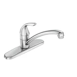 Moen 87201 Adler Kitchen Faucet Single Handle Low Arc - Chrome. Fixed Price $49.99.