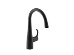 Kohler Simplice Single Handle Kitchen Bar Faucet, Prep Sink Matte Black. Fixed Price $350.55.