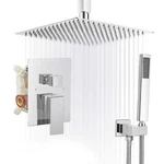Bwe Single-handle 2-SPRAY Square High Pressure Shower Faucet. Fixed Price $121.99.